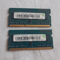Оперативная память 4Gb RAMAXEL RMT3170ME68F9F-1600 DDR3 1600 SODIMM
